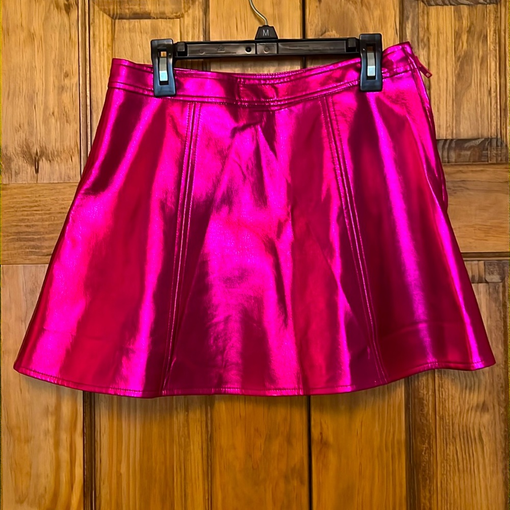 TCEC metallic pink skirt